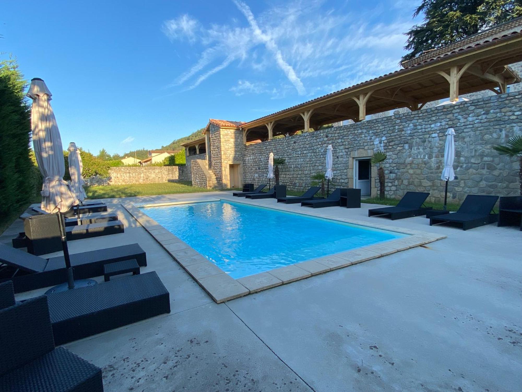 Domaine Les Buis Bed & Breakfast Saint-Fortunat-sur-Eyrieux Bagian luar foto