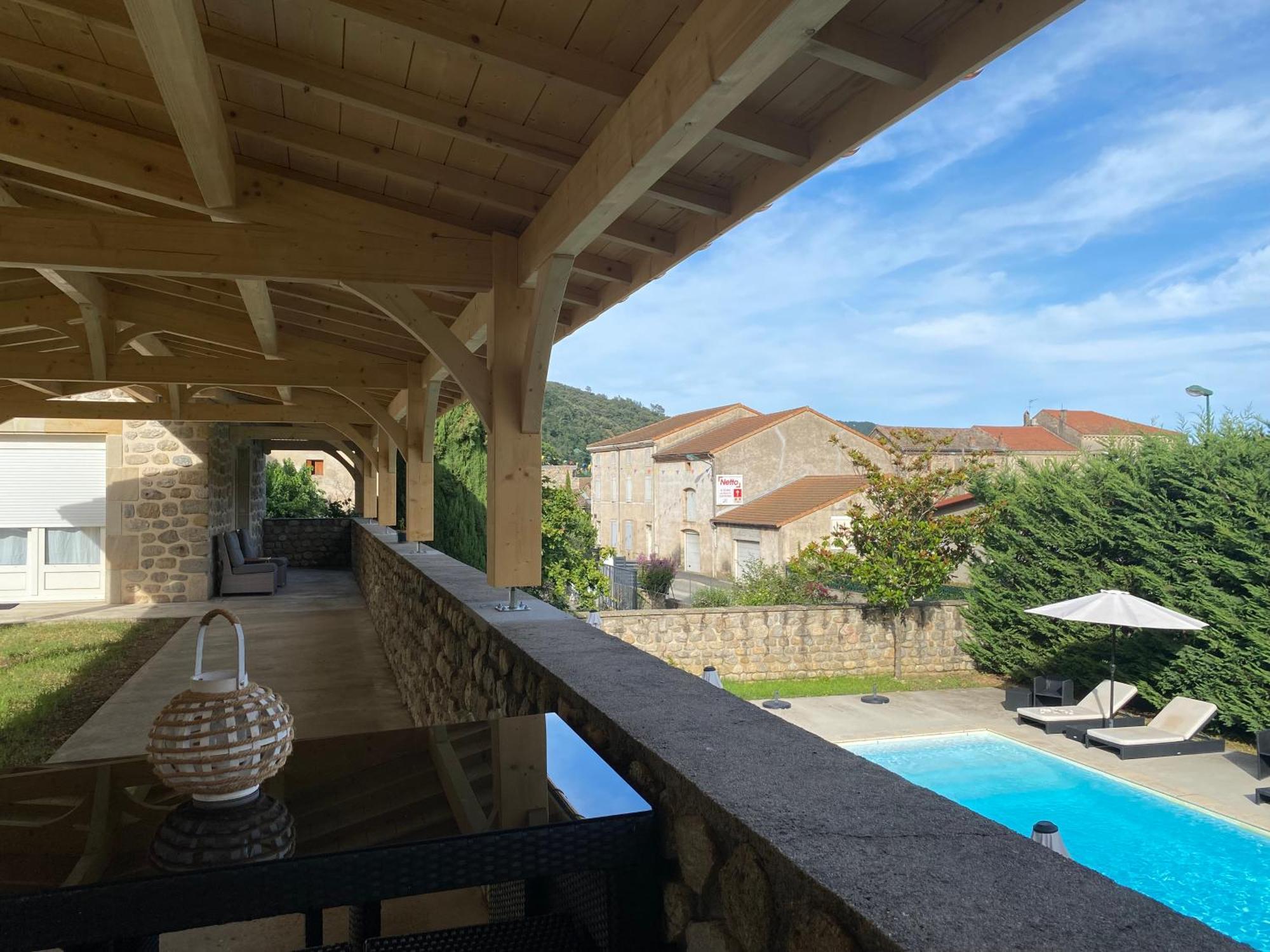 Domaine Les Buis Bed & Breakfast Saint-Fortunat-sur-Eyrieux Bagian luar foto